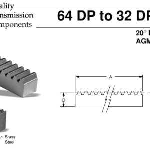 Cremalleras Dentadas, mecanizadas para montaje continuo