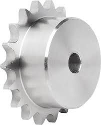 Piñones simples en acero inoxidable AISI 304 L