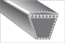 Correas en V Estrechas SP