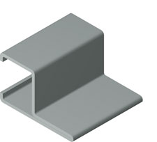 Perfil de metal para guías C-14 / CI-14