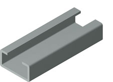 Perfil de metal para guías C-3/5/9 / CI-3/5/9