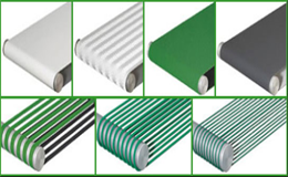 Bandas transportadoras en Caucho