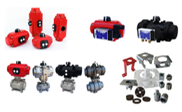 Actuadores Rotativos Neumáticos y Eléctricos